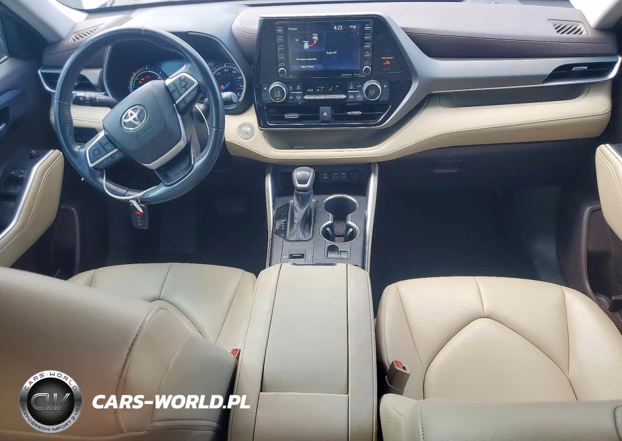 2022 Toyota Highlander Hybrid Xle VIN:5TDGBRCH7NS075829 - 8