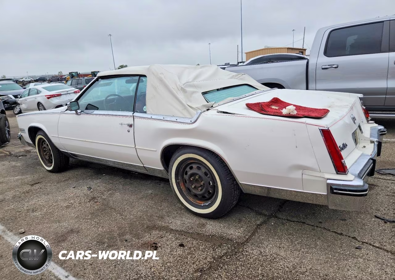 1985 Cadillac Eldorado Biarritz VIN:1G6EL6787FE641639 - 2