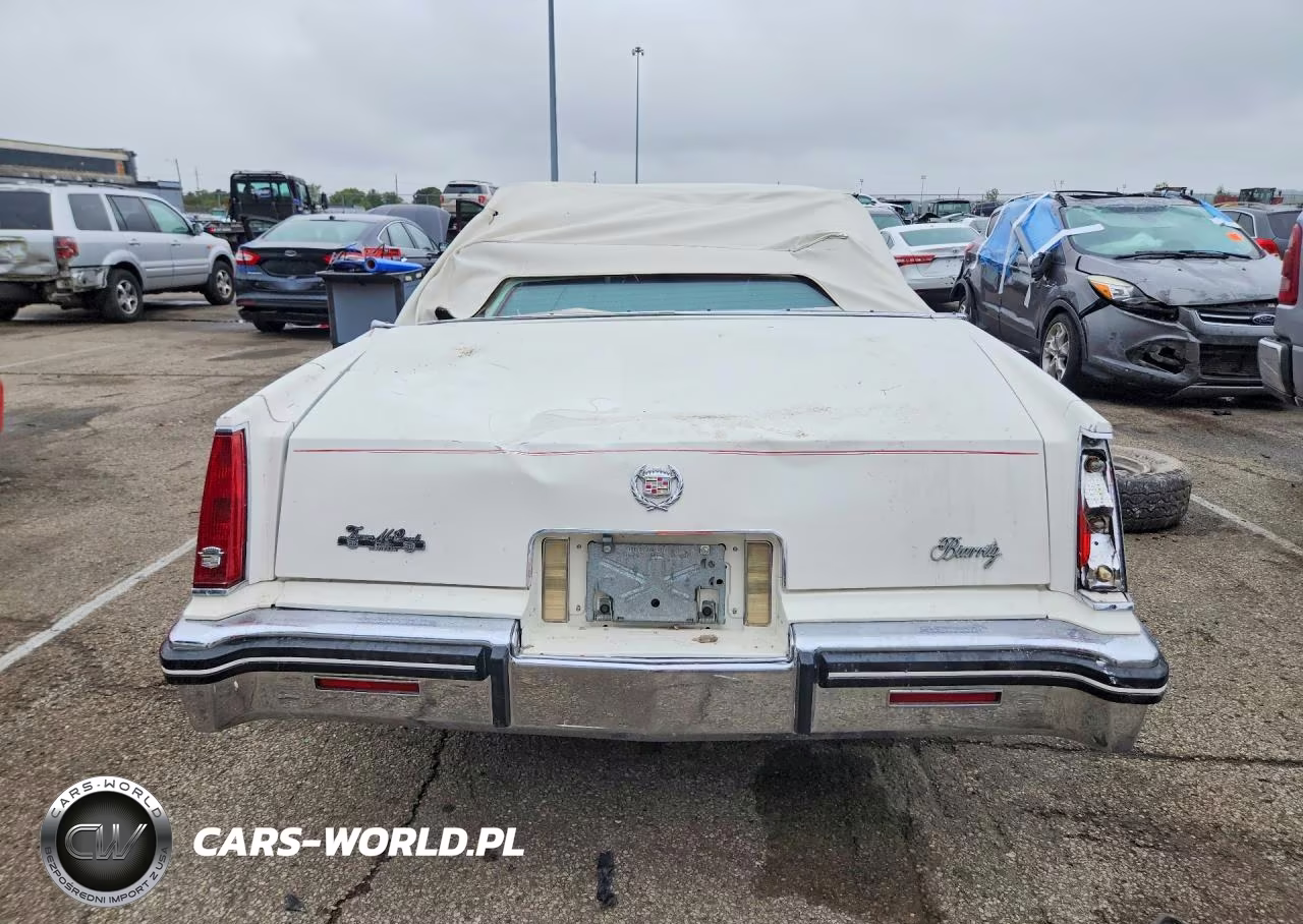 1985 Cadillac Eldorado Biarritz VIN:1G6EL6787FE641639 - 6