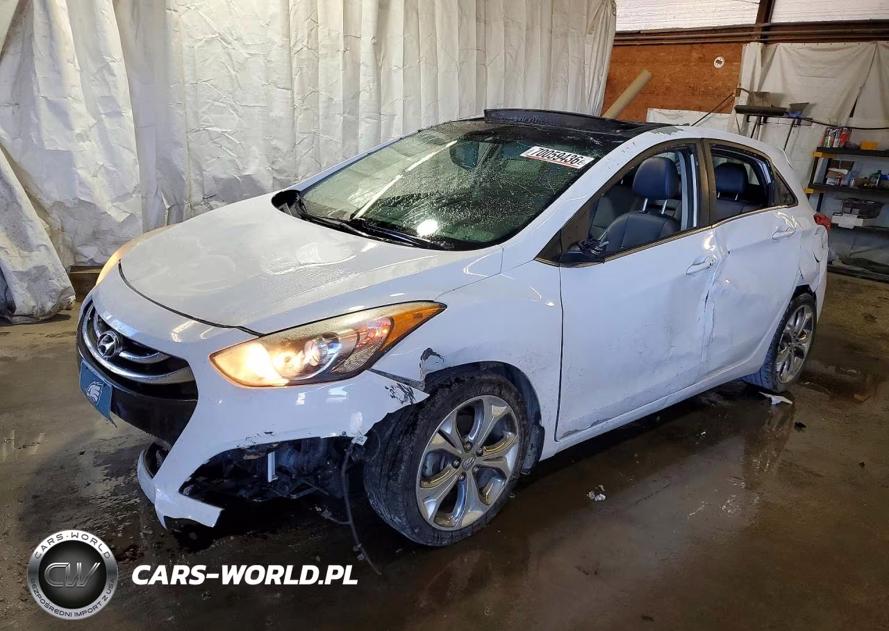 2013 Hyundai Elantra Gt Base VIN:KMHD35LE9DU047213 - 1