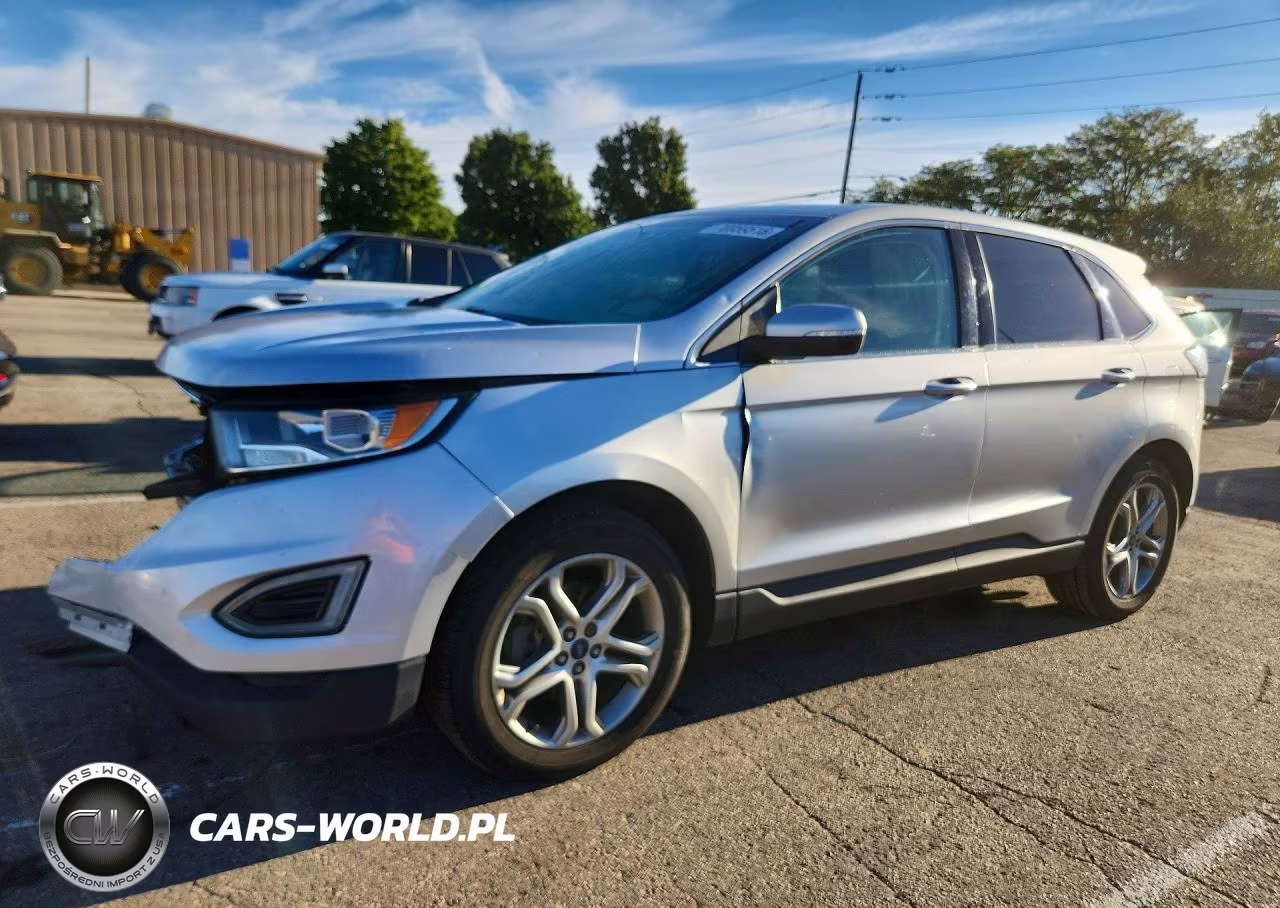 2015 Ford Edge Titanium VIN:2FMTK3K95FBB28483 - 1