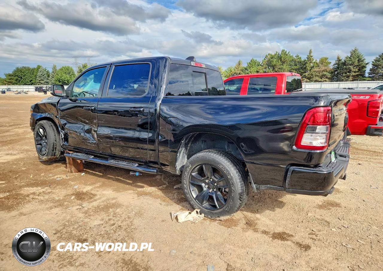 2021 Ram 1500 Big Horn-Lone Star VIN:1C6SRFFT1MN807114 - 2