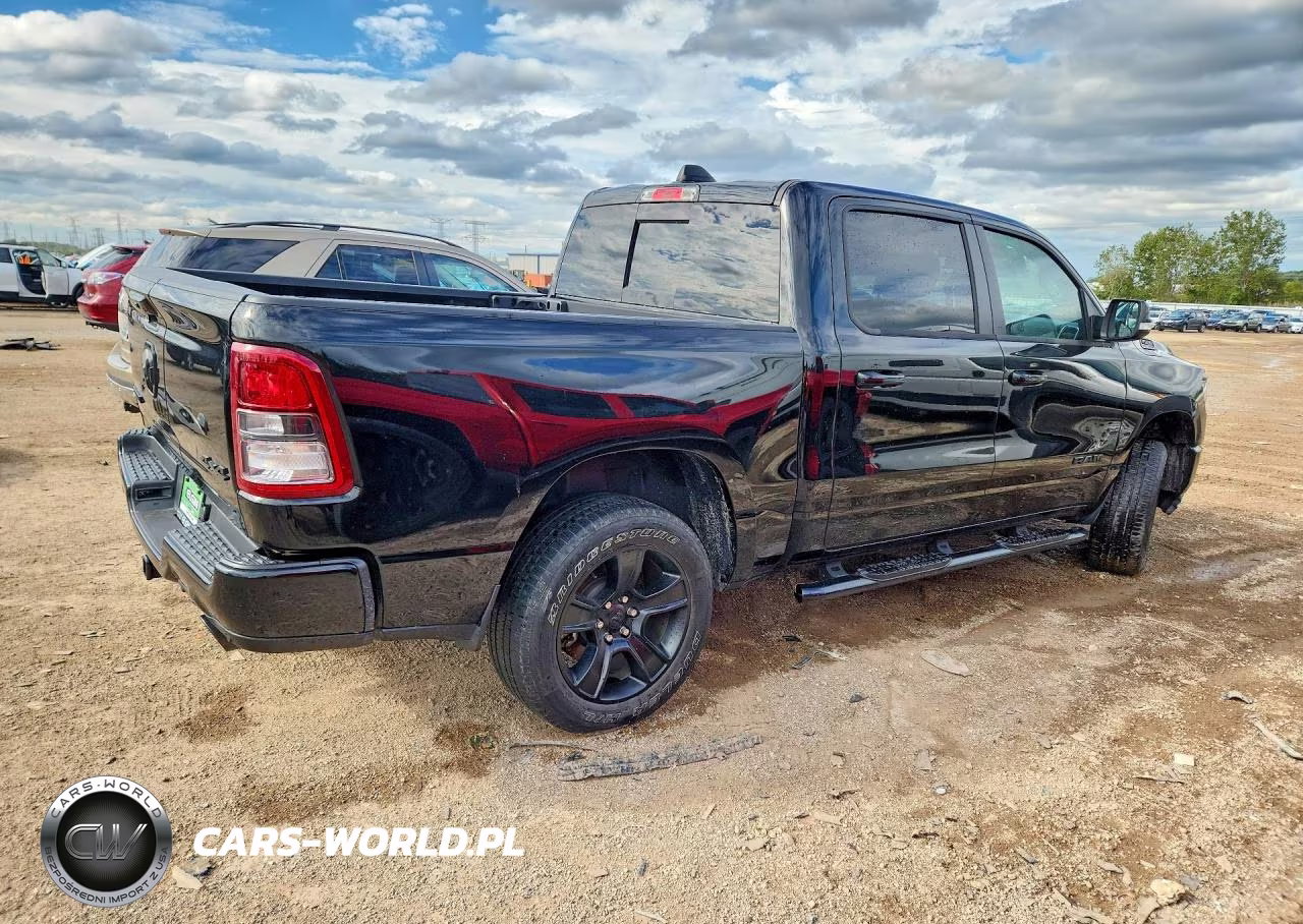 2021 Ram 1500 Big Horn-Lone Star VIN:1C6SRFFT1MN807114 - 3