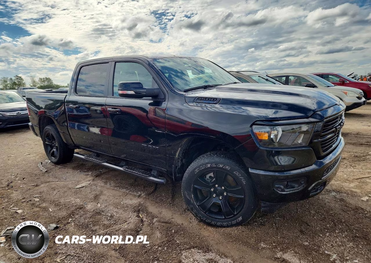 2021 Ram 1500 Big Horn-Lone Star VIN:1C6SRFFT1MN807114 - 4