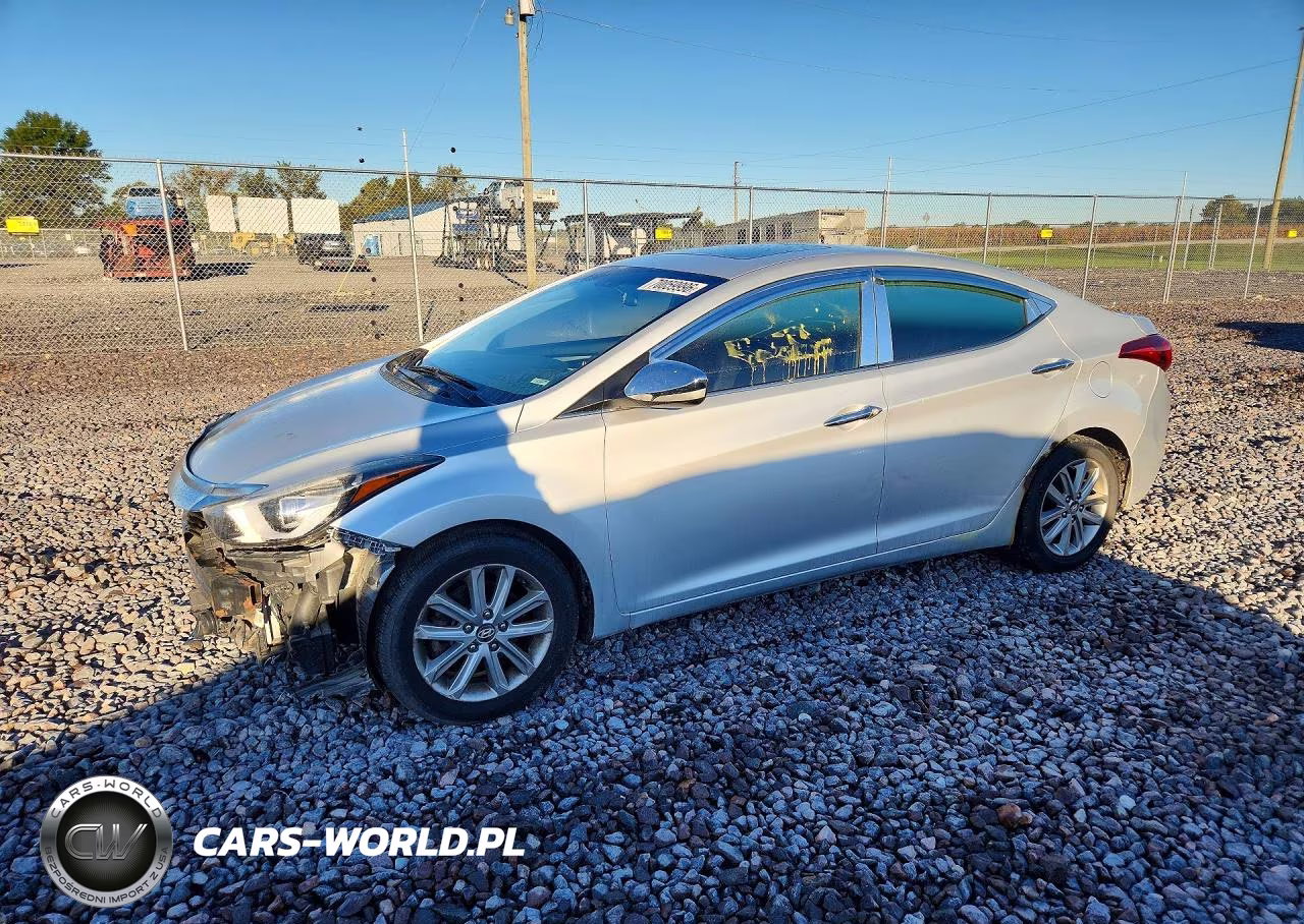 2015 Hyundai Elantra Se VIN:5NPDH4AE5FH590350 - 1