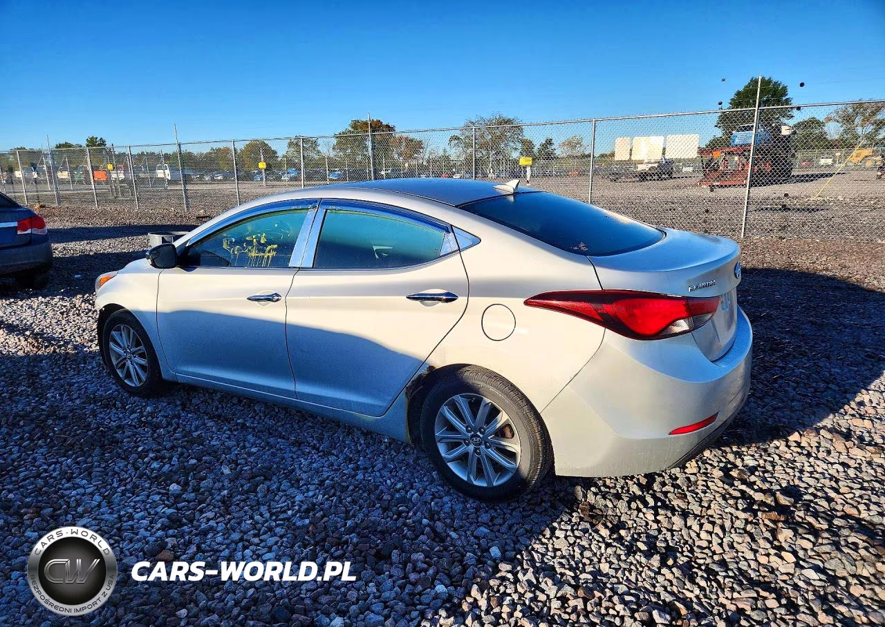 2015 Hyundai Elantra Se VIN:5NPDH4AE5FH590350 - 2