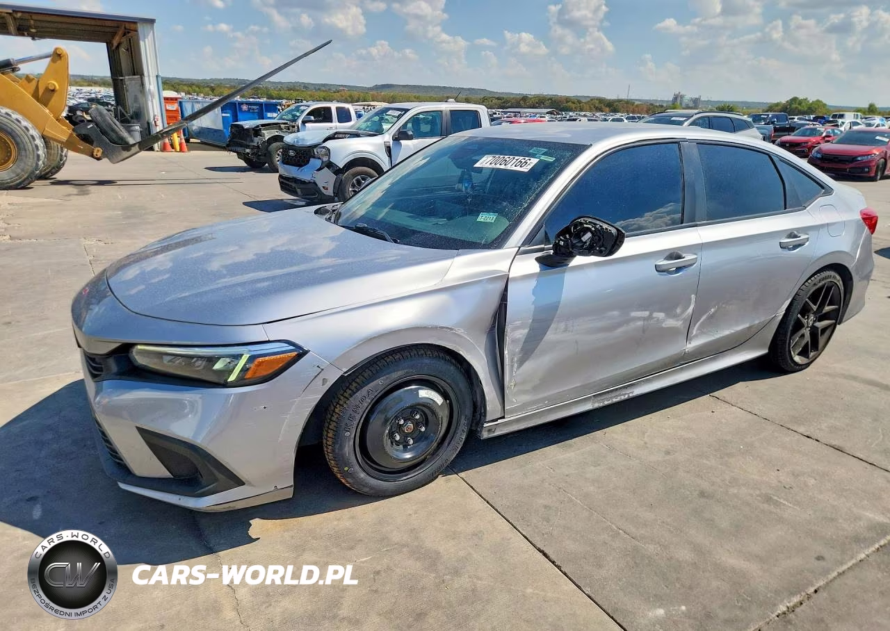 2022 Honda Civic Sport VIN:2HGFE2F54NH530289 - 1