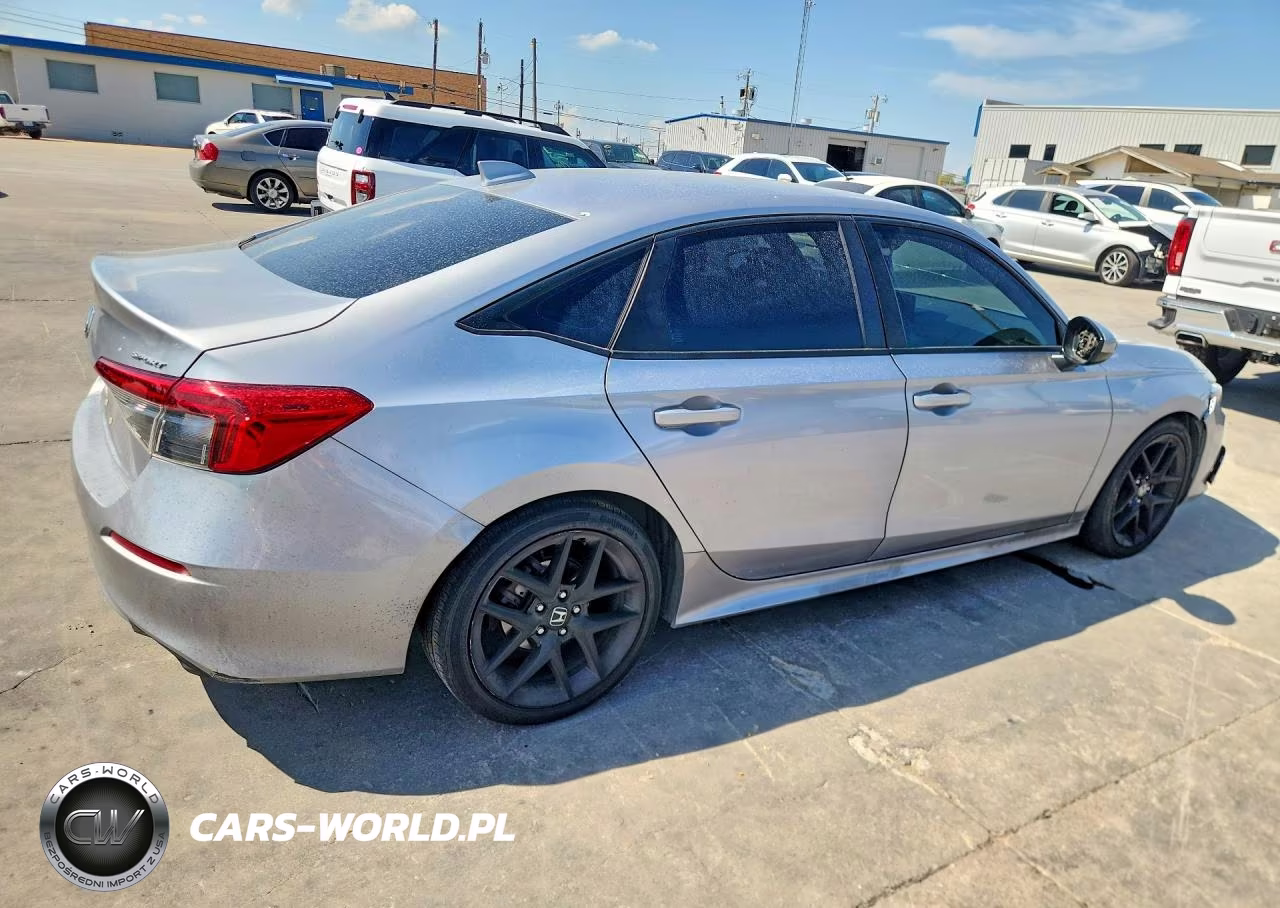 2022 Honda Civic Sport VIN:2HGFE2F54NH530289 - 3