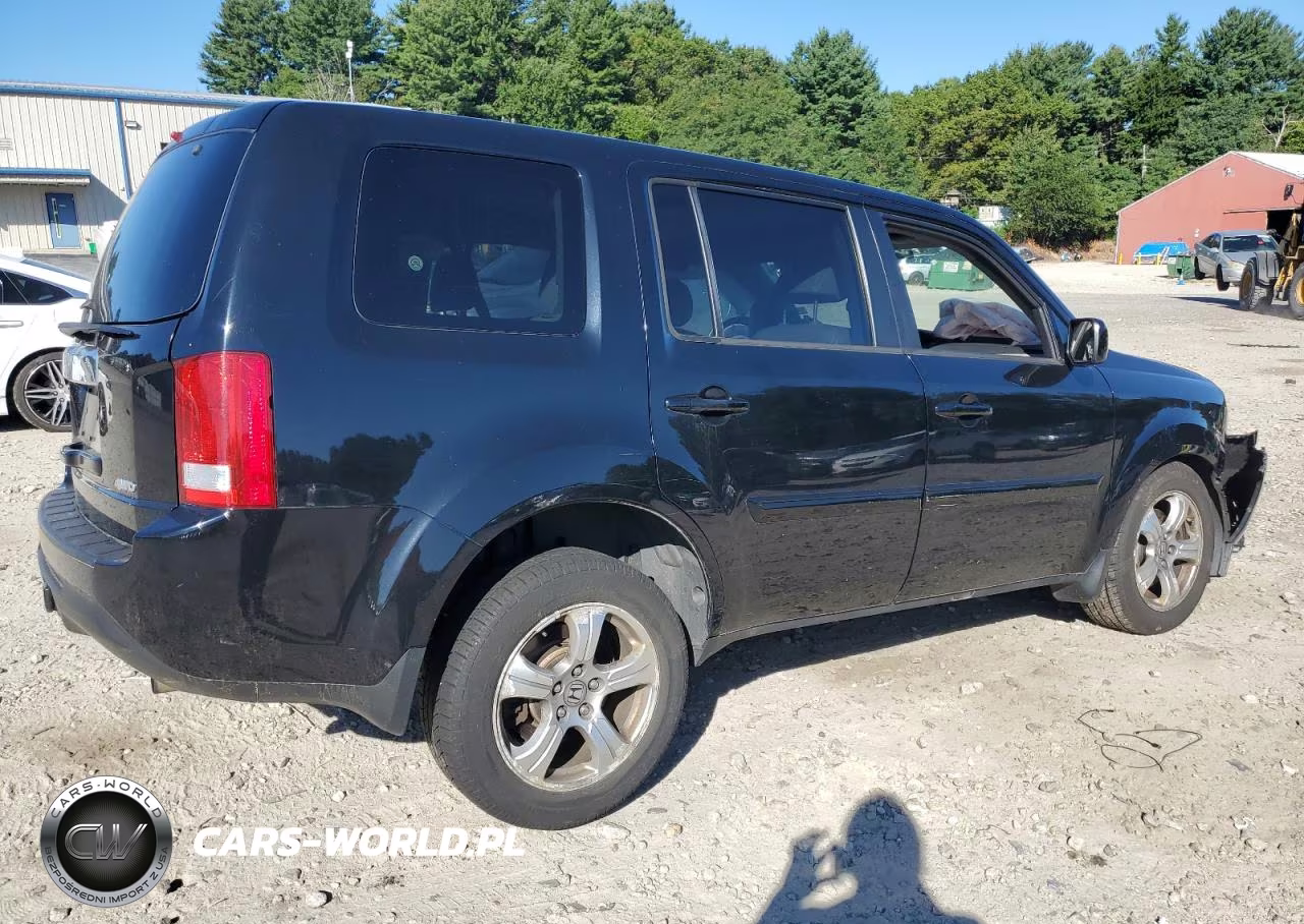 2015 Honda Pilot Exln VIN:5FNYF4H7XFB013777 - 3