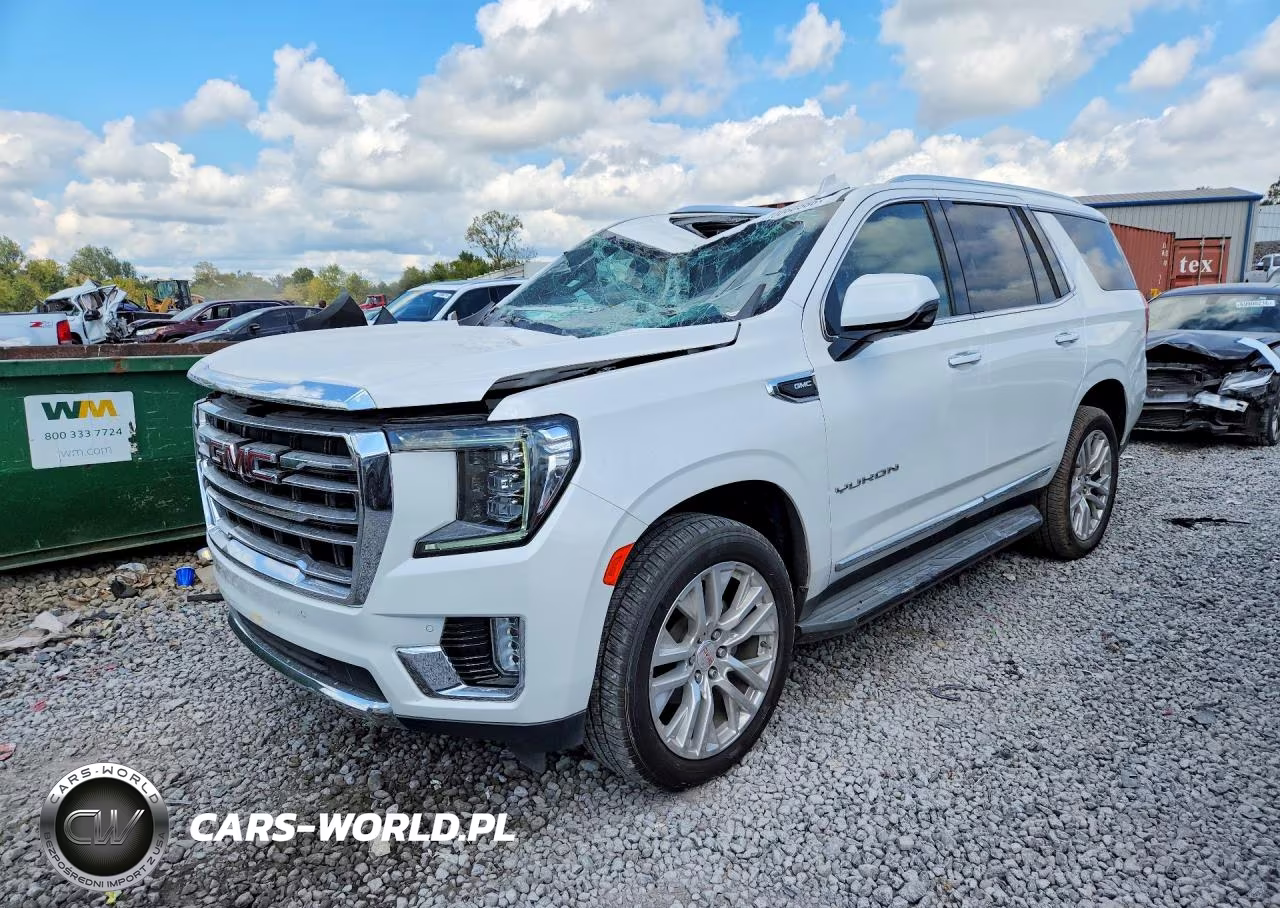 2021 GMC Yukon Slt VIN:1GKS2BKD5MR151291 - 1