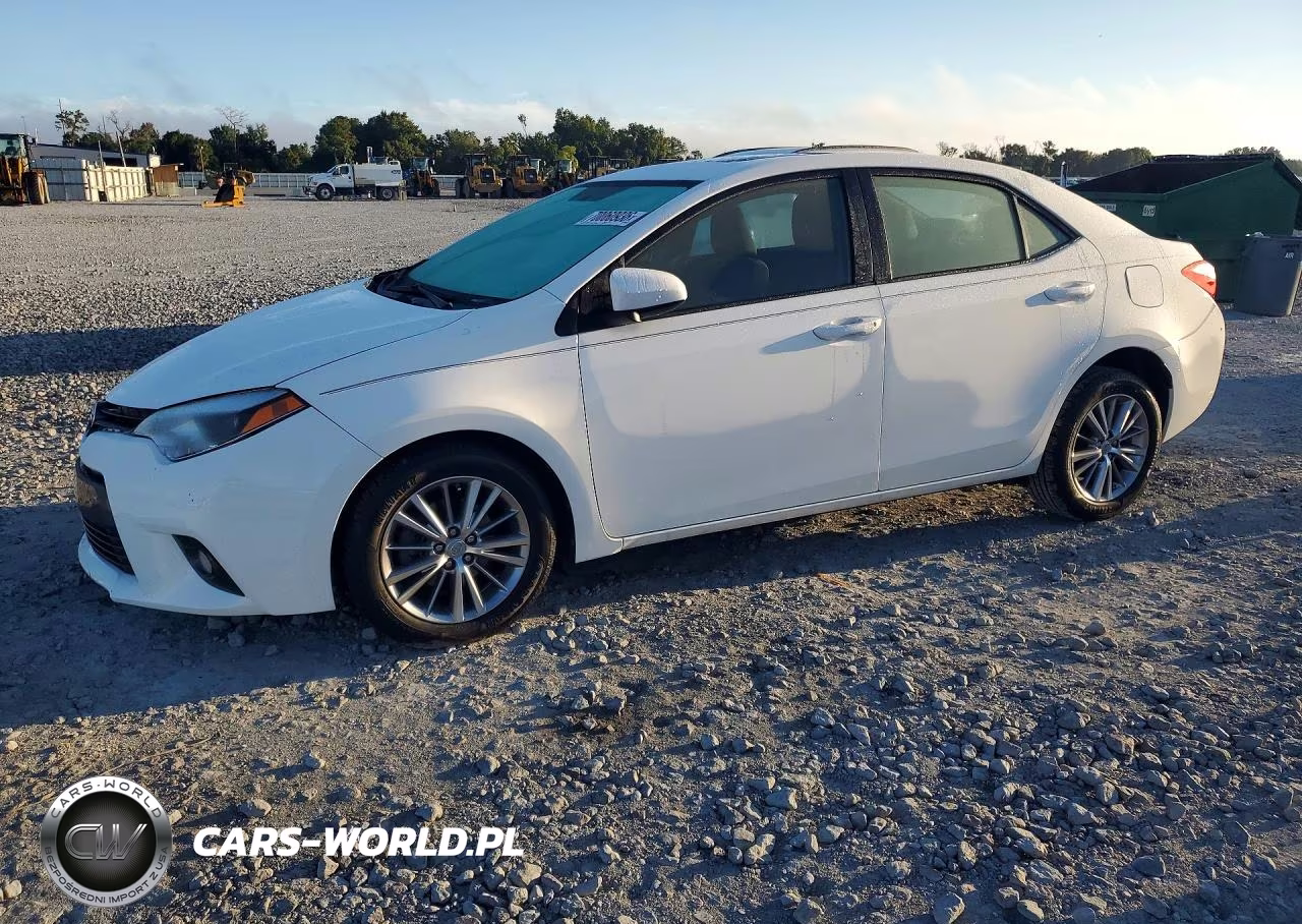 2015 Toyota Corolla Le Plus VIN:2T1BURHE6FC285447 - 1