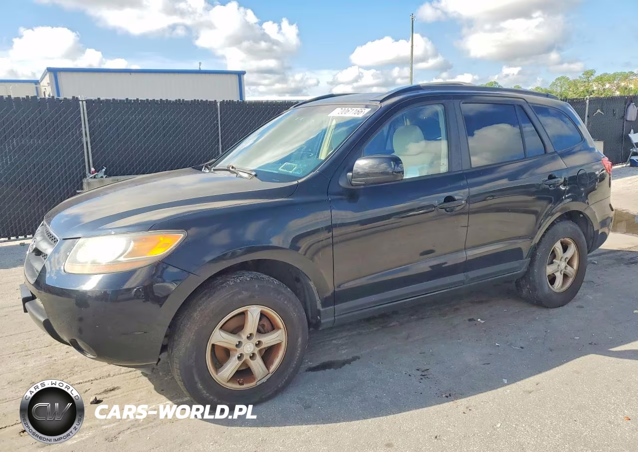 2007 Hyundai Santa Fe Gls VIN:KM8SG13DX7U141102 - 1