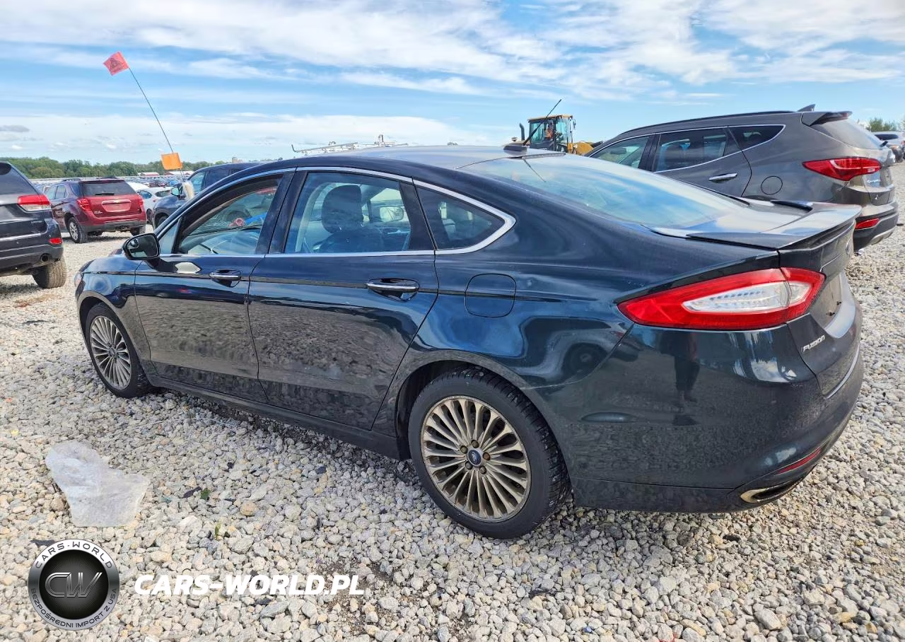 2014 Ford Fusion Titanium VIN:3FA6P0K97ER130422 - 2