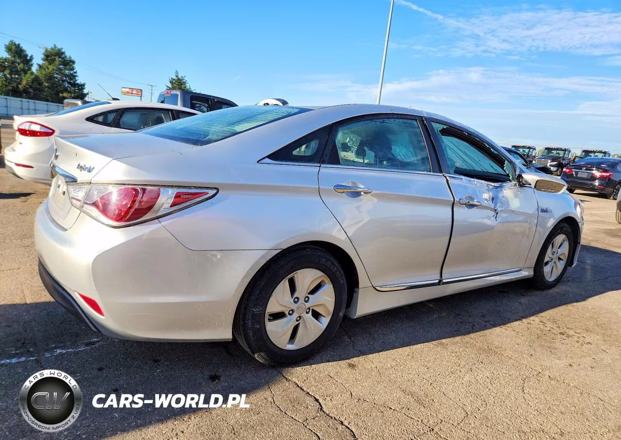 2013 Hyundai Sonata Hybrid VIN:KMHEC4A41DA088607 - 3