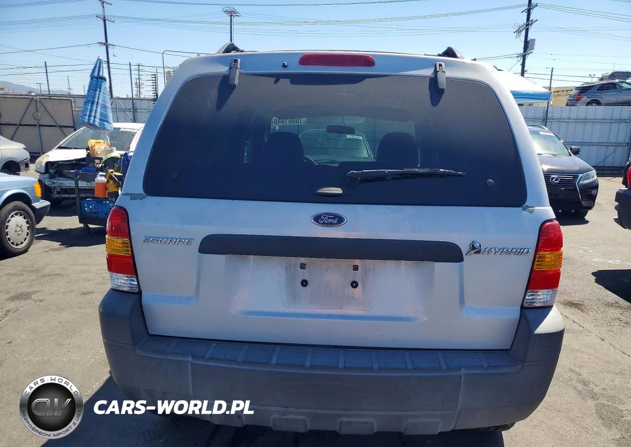 2007 Ford Escape Hev VIN:1FMCU59H27KB78218 - 6