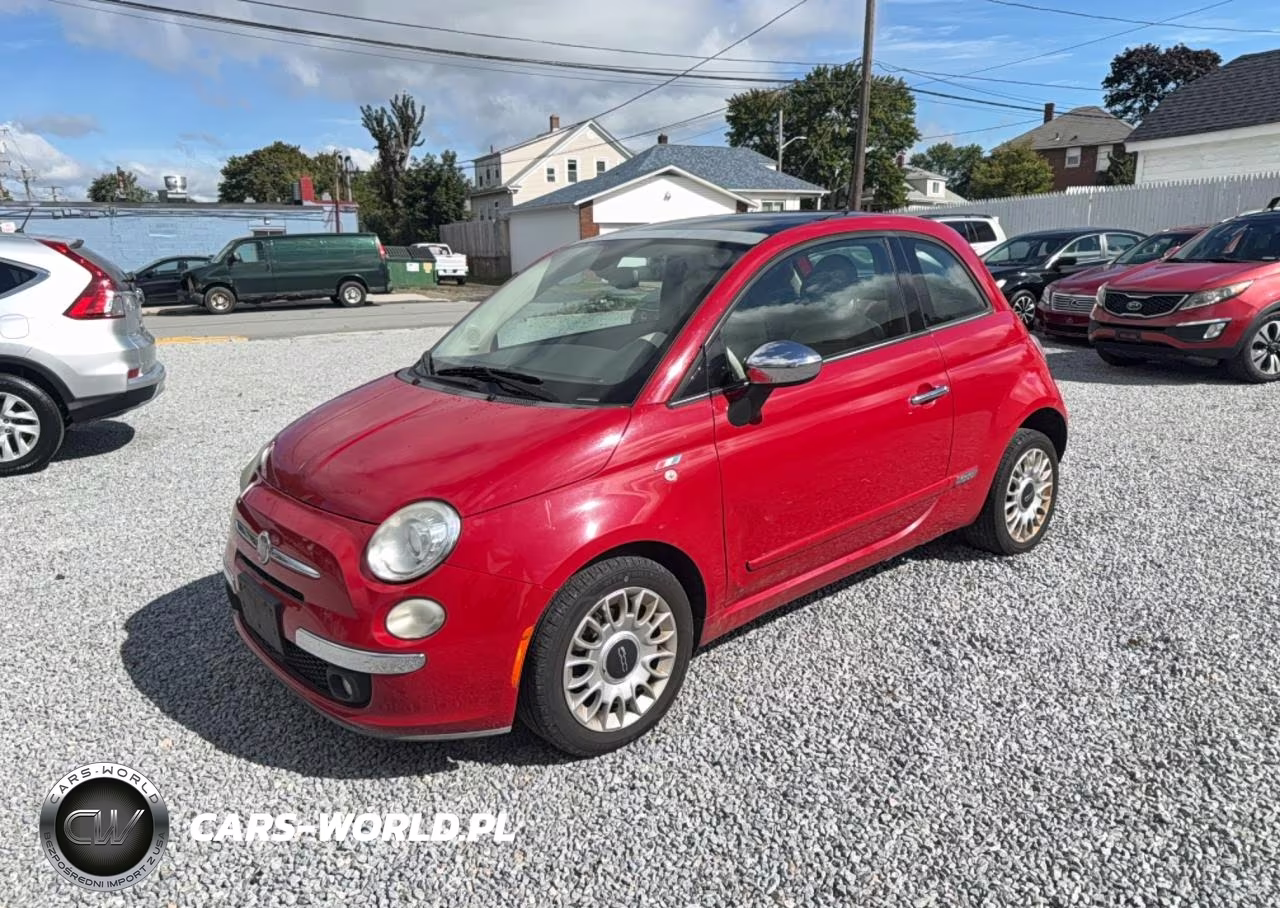 2012 Fiat 500 Lounge VIN:3C3CFFCR0CT366190 - 2