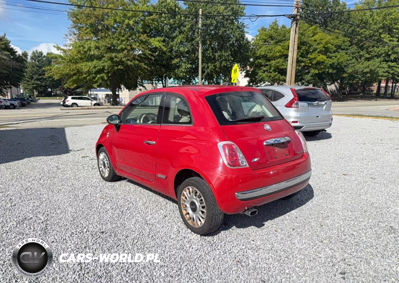 2012 Fiat 500 Lounge VIN:3C3CFFCR0CT366190 - 3
