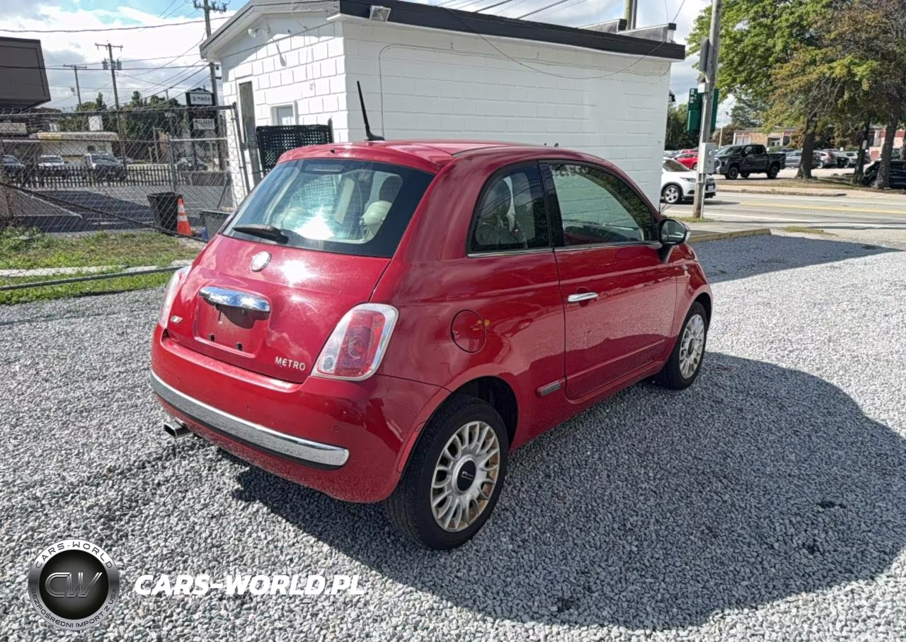 2012 Fiat 500 Lounge VIN:3C3CFFCR0CT366190 - 4