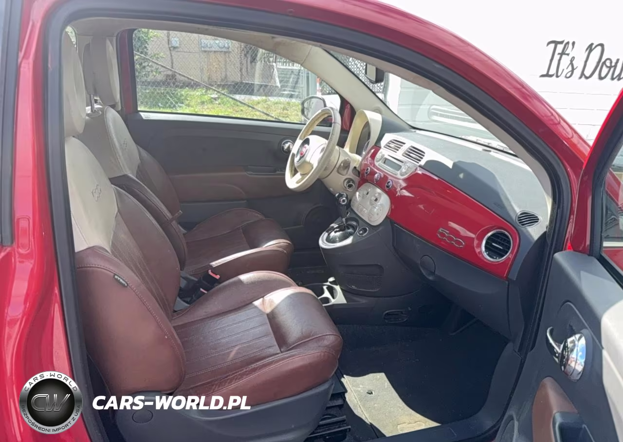 2012 Fiat 500 Lounge VIN:3C3CFFCR0CT366190 - 5