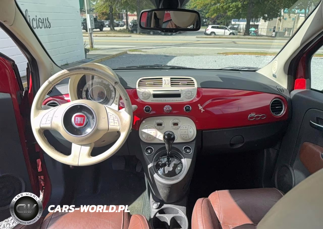 2012 Fiat 500 Lounge VIN:3C3CFFCR0CT366190 - 9