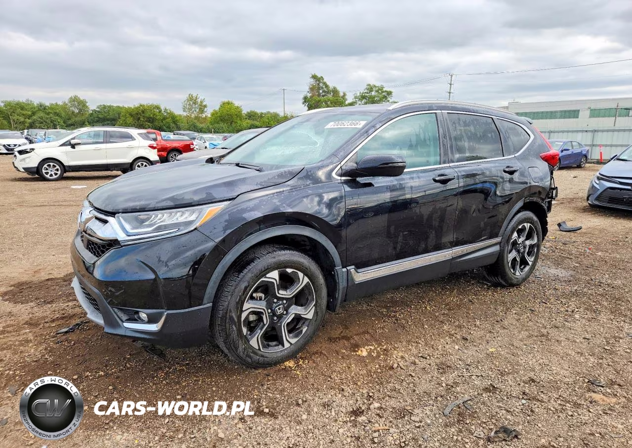 2017 Honda Cr-V Touring VIN:5J6RW2H90HL066637 - 1