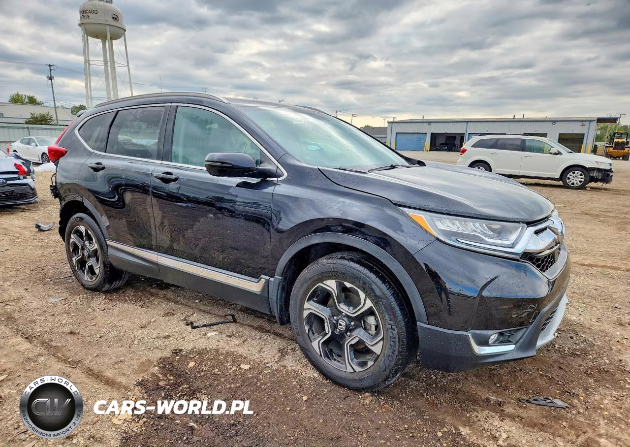 2017 Honda Cr-V Touring VIN:5J6RW2H90HL066637 - 4