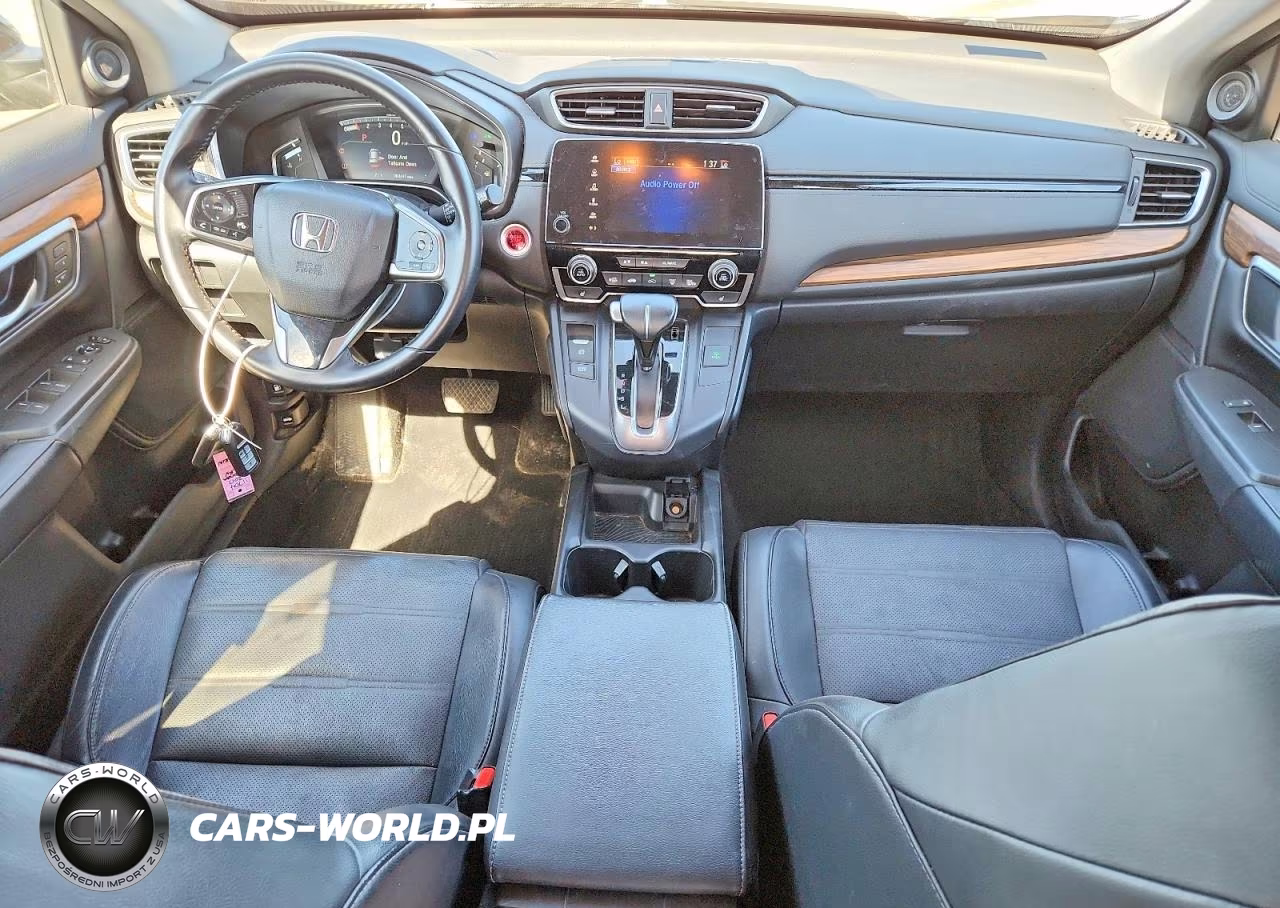 2017 Honda Cr-V Touring VIN:5J6RW2H90HL066637 - 8