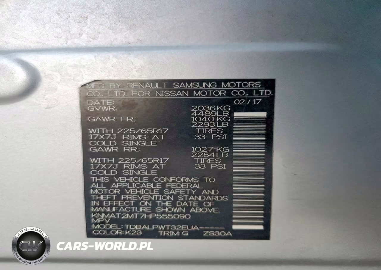 2017 Nissan Rogue S VIN:KNMAT2MT7HP555090 - 13