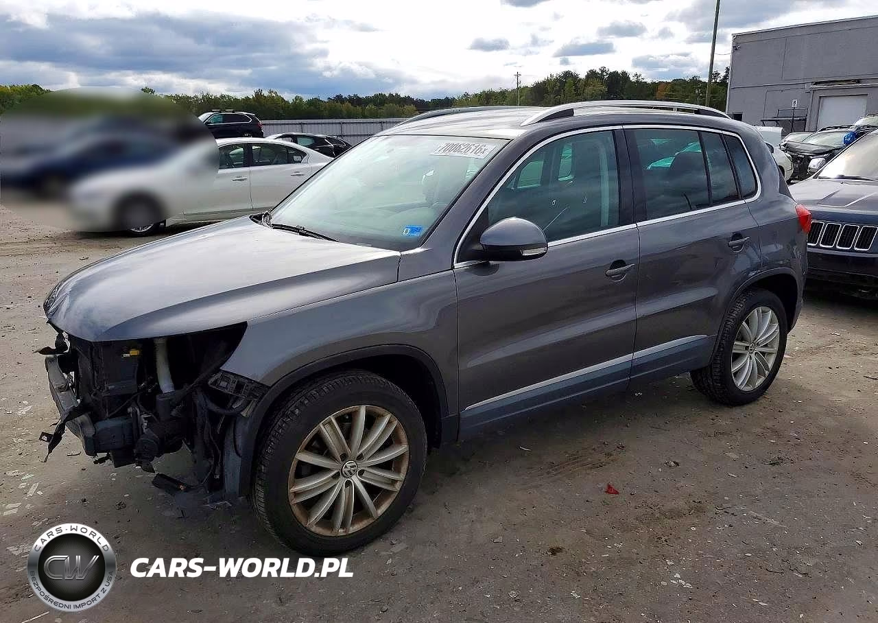 2012 Volkswagen Tiguan S VIN:WVGAV7AX3CW003336 - 1