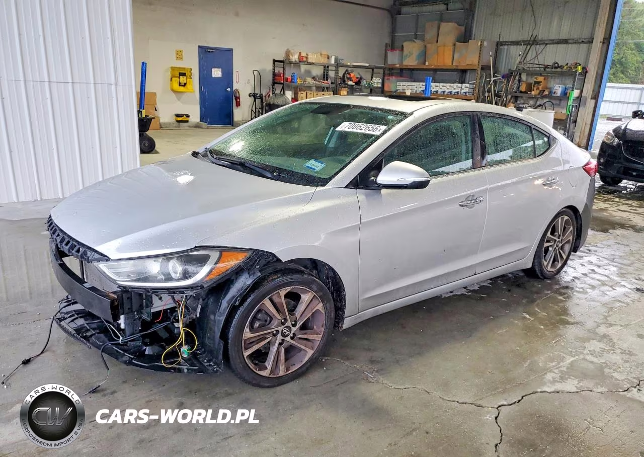 2017 Hyundai Elantra Limited VIN:KMHD84LF6HU064321 - 1