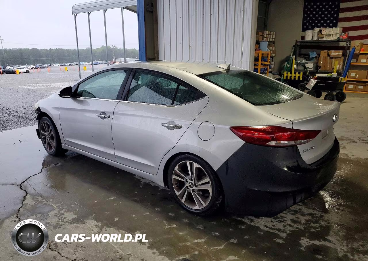2017 Hyundai Elantra Limited VIN:KMHD84LF6HU064321 - 2