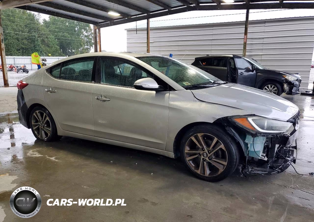 2017 Hyundai Elantra Limited VIN:KMHD84LF6HU064321 - 4