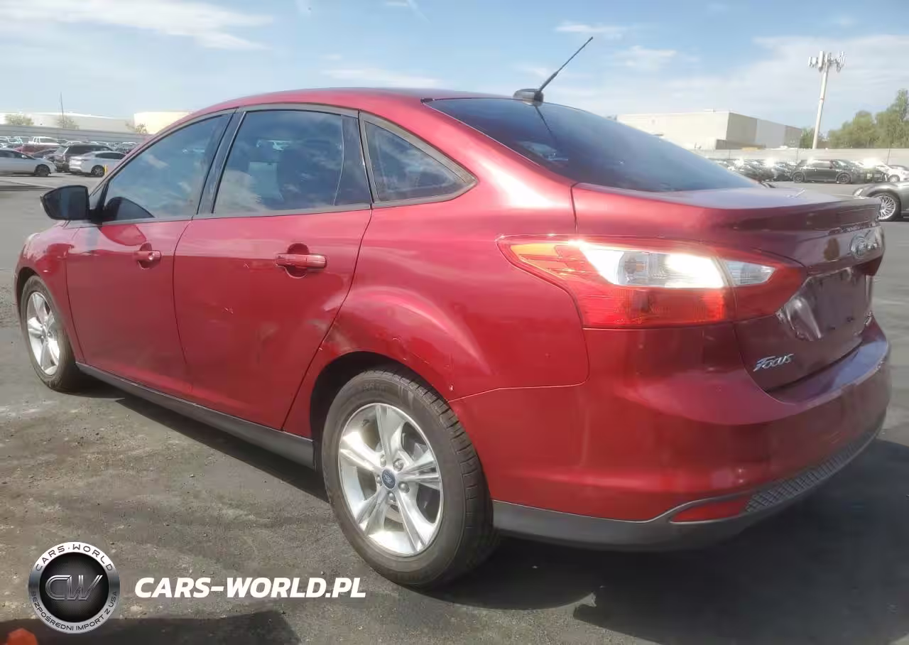 2013 Ford Focus Se VIN:1FADP3F22DL373414 - 2