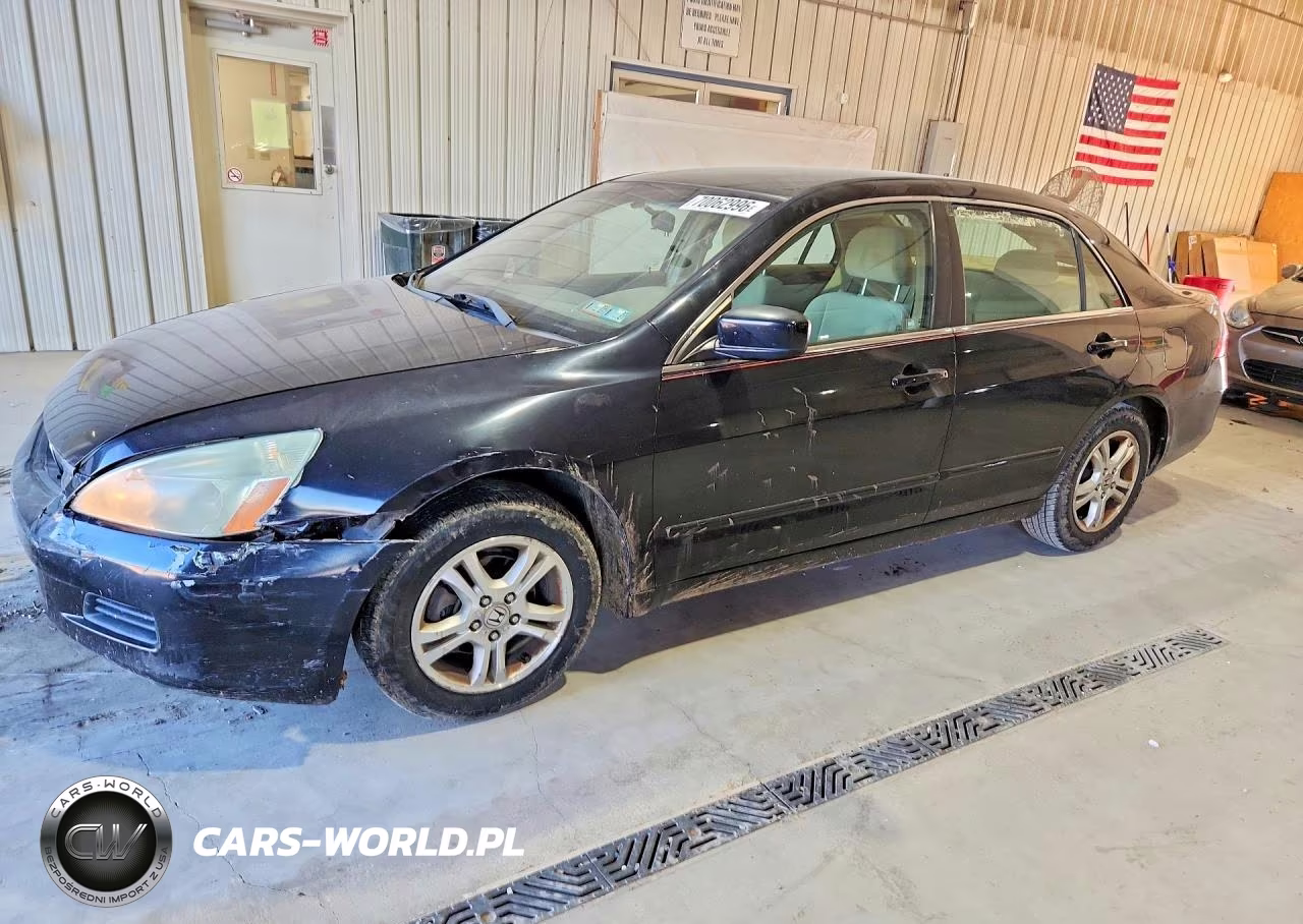 2007 Honda Accord Se VIN:1HGCM56337A066659 - 1