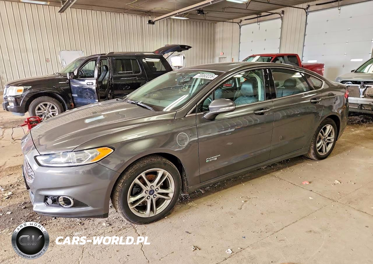 2015 Ford Fusion Titanium Phev VIN:3FA6P0SU2FR242924 - 1