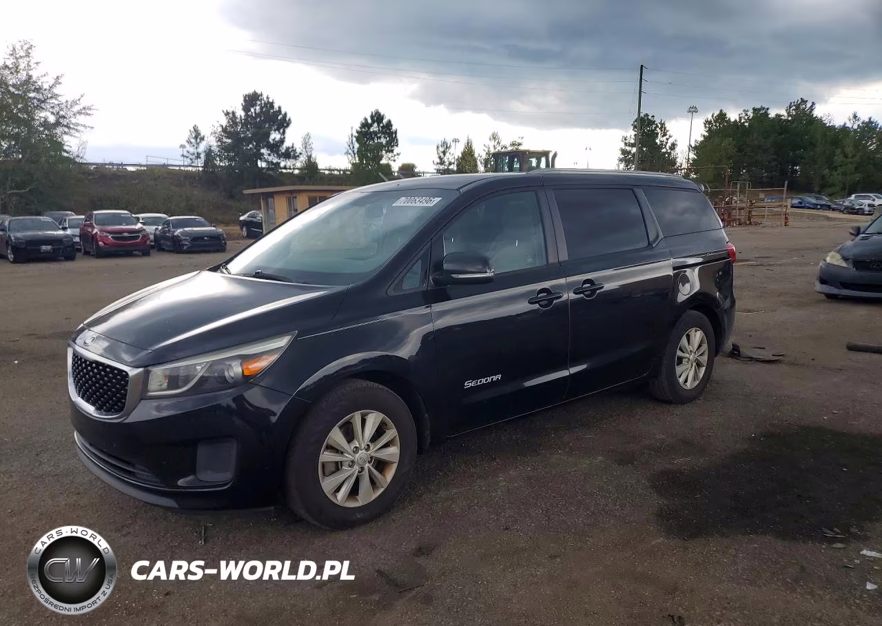 2016 Kia Sedona Lx VIN:KNDMB5C13G6203145 - 1