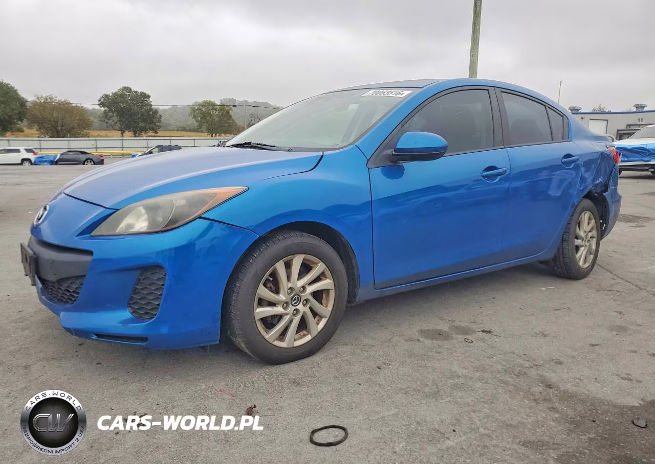 2012 Mazda 3 I VIN:JM1BL1V80C1662468 - 1