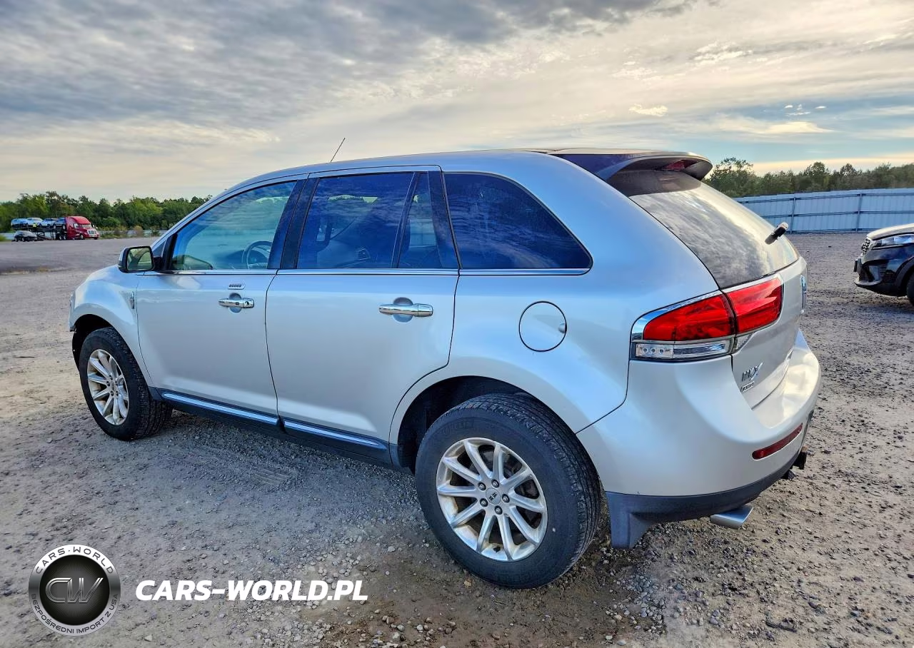 2012 Lincoln Mkx VIN:2LMDJ8JK9CBL10695 - 2