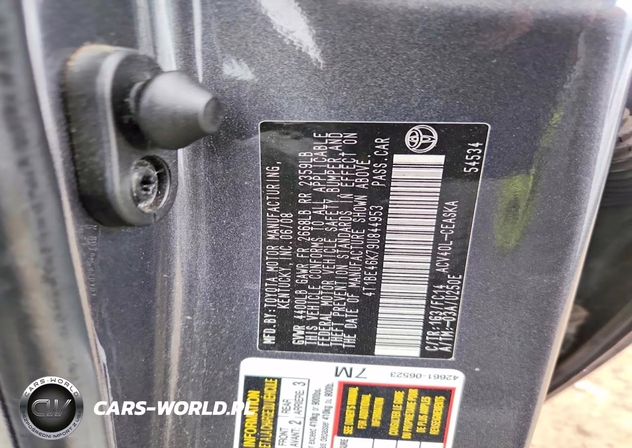 2009 Toyota Camry Se VIN:4T1BE46K79U844953 - 12