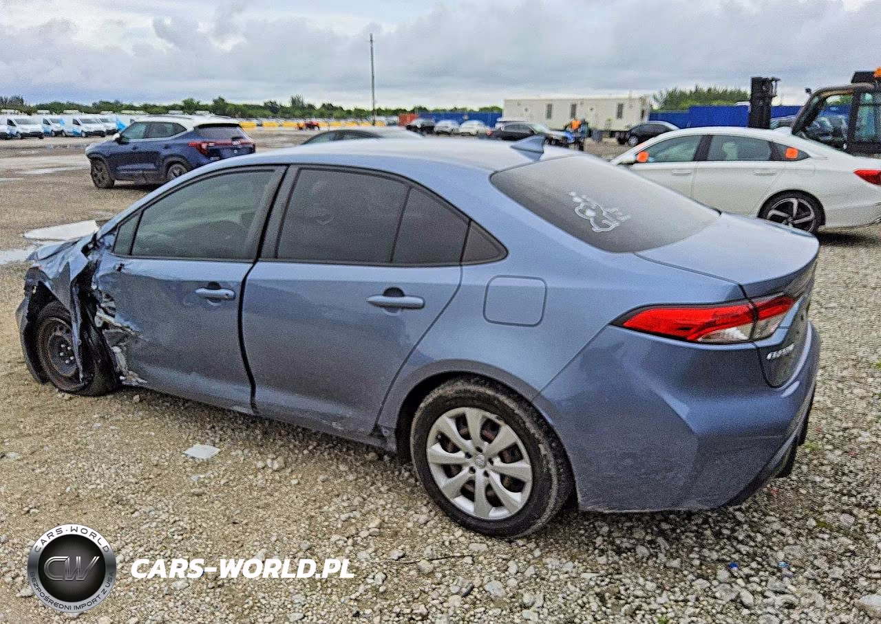 TOYOTA COROLLA LE VIN:JTDEPMAE8MJ156760 - 2
