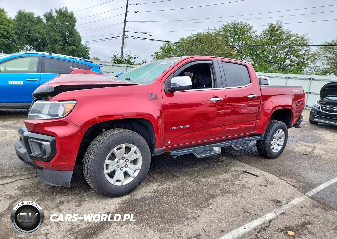 2021 Chevrolet Colorado Lt VIN:1GCGTCENXM1157837 - 1