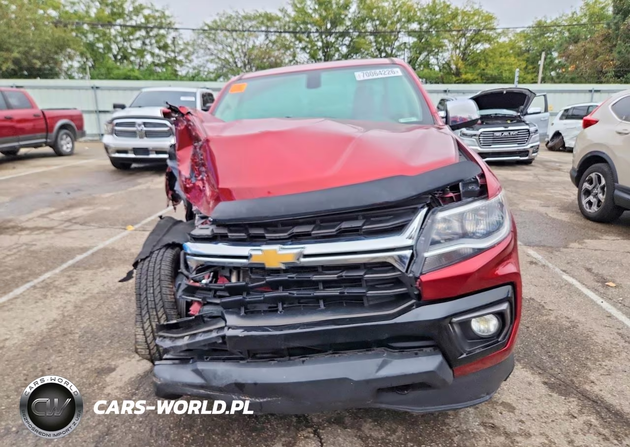 2021 Chevrolet Colorado Lt VIN:1GCGTCENXM1157837 - 5