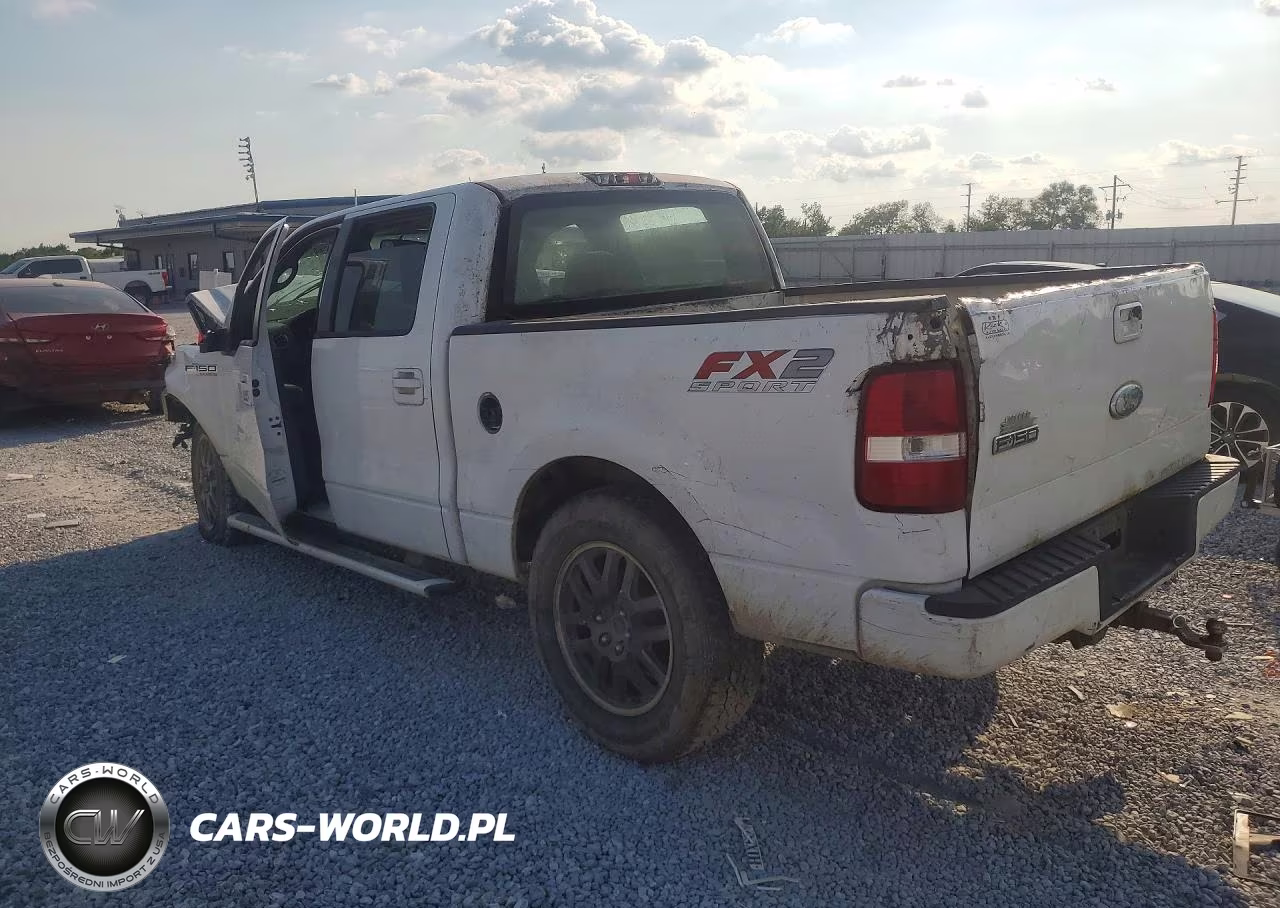 2008 Ford F150 Supercrew VIN:1FTPW12V78KD17947 - 2