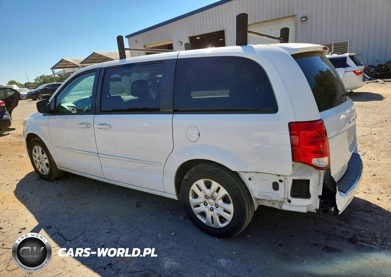 2017 Dodge Grand Caravan Se VIN:2C4RDGBGXHR568577 - 2