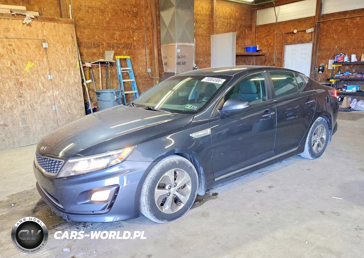 2015 Kia Optima Hybrid VIN:KNAGM4AD1F5088593 - 1