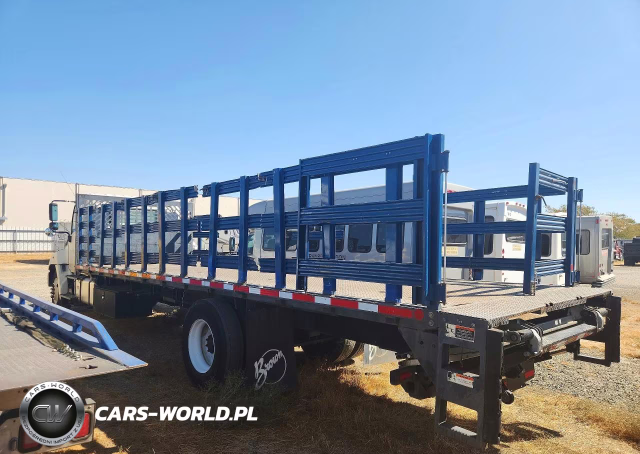 2018 Hino 338 Flatbed Truck VIN:5PVNV8JVXJ4S57774 - 2