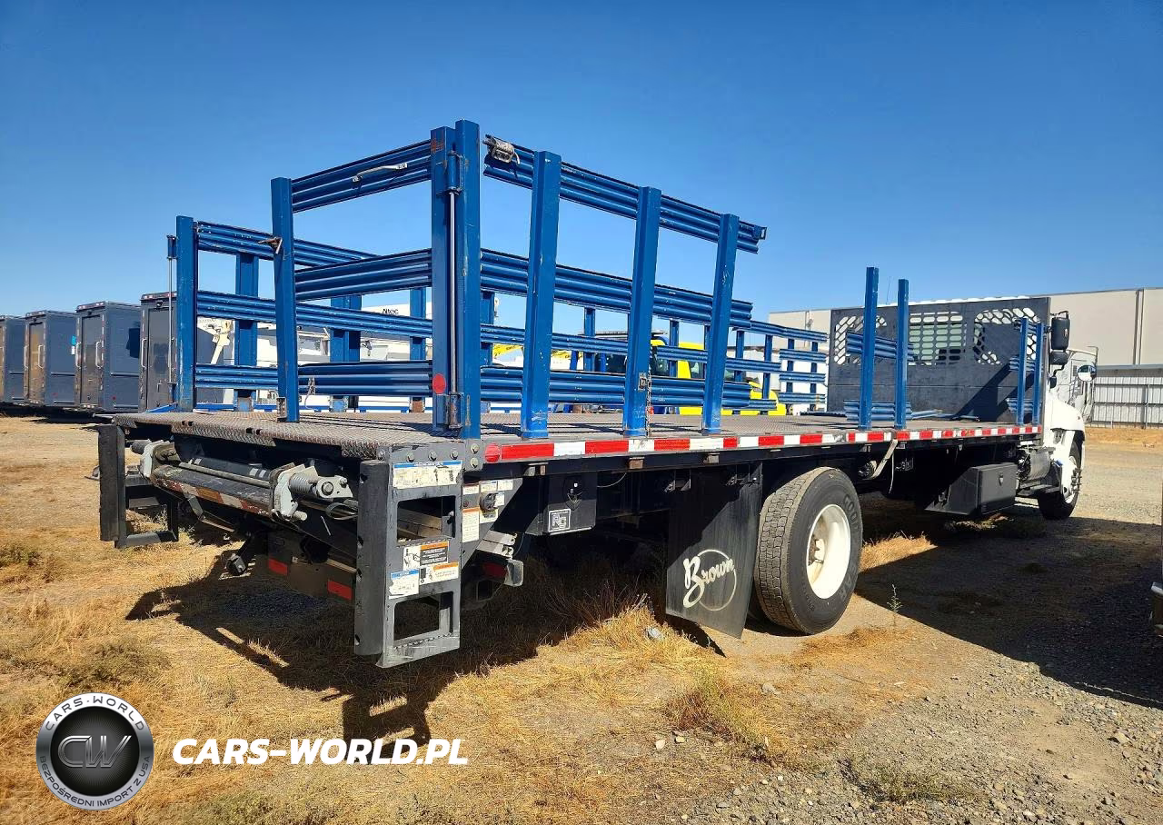 2018 Hino 338 Flatbed Truck VIN:5PVNV8JVXJ4S57774 - 3