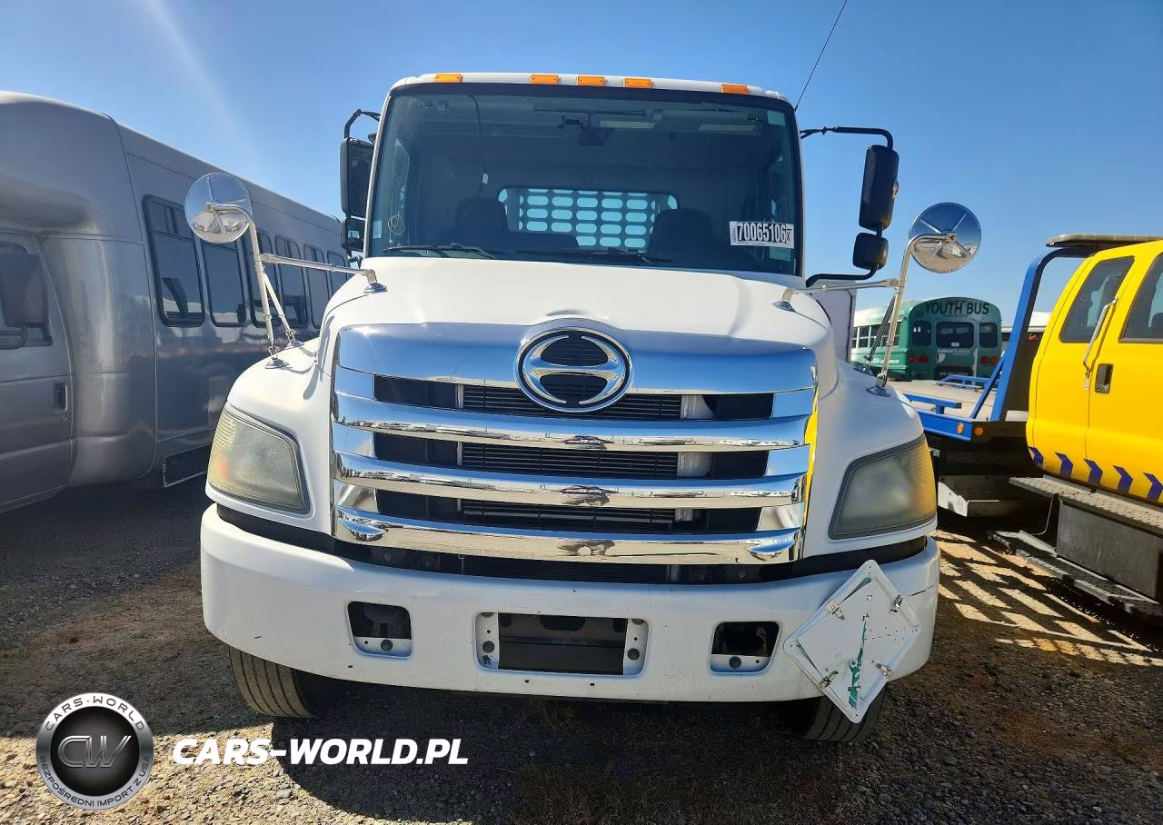 2018 Hino 338 Flatbed Truck VIN:5PVNV8JVXJ4S57774 - 5