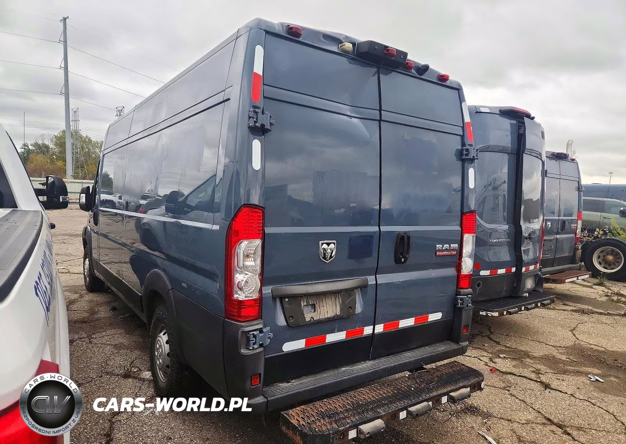 2021 Ram Promaster 3500 Delivery Van VIN:3C6MRVJG5ME535958 - 2
