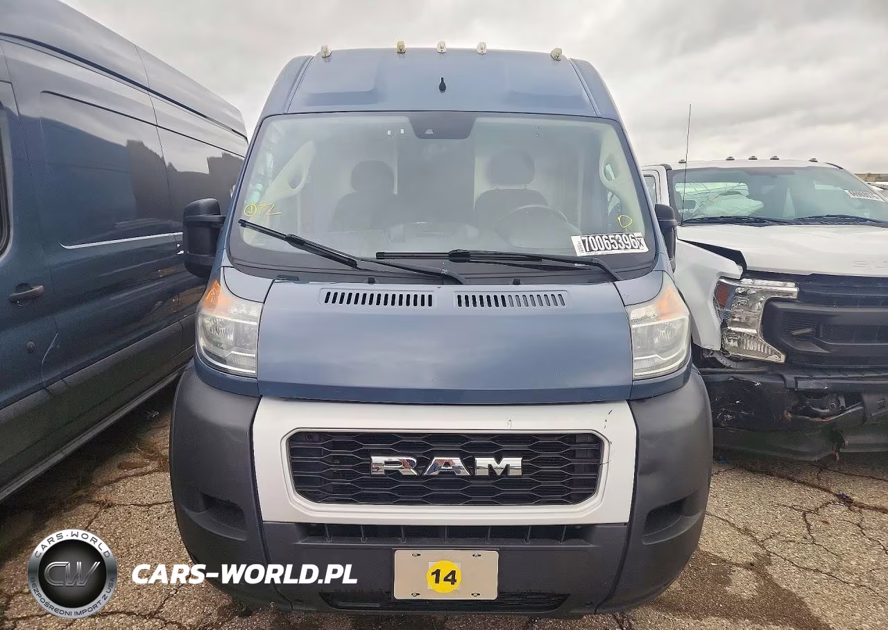 2021 Ram Promaster 3500 Delivery Van VIN:3C6MRVJG5ME535958 - 5